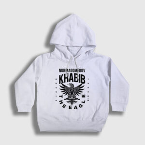 Eagle V2 Ufc Khabib Nurmagomedov Çocuk Kapşonlu Sweatshirt beyaz