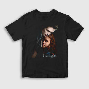 Edward Bella Twilight Çocuk Tişört siyah