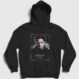 Edward Cullen Vampire Twilight Kapşonlu Sweatshirt siyah