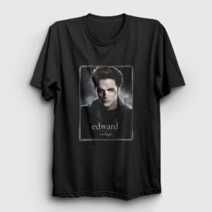 Edward Cullen Vampire Twilight Tişört siyah