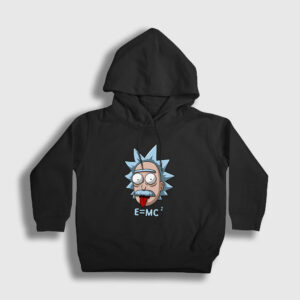 Einstein Rick And Morty Çocuk Kapşonlu Sweatshirt