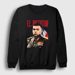 El Dictator Kylian Mbappe Futbol Sweatshirt Siyah