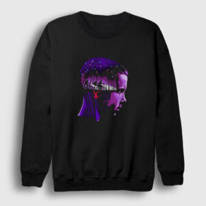 Eleven V3 Stranger Things Sweatshirt siyah