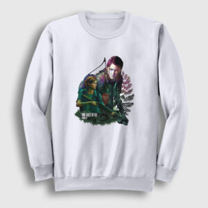 Ellie Oyun Last Of Us Sweatshirt beyaz