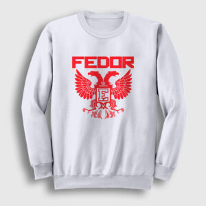 Emperor V2 Ufc Mma Fedor Emelianenko Sweatshirt beyaz