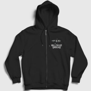 Empire Hollywood Undead Fermuarlı Kapşonlu Sweatshirt siyah