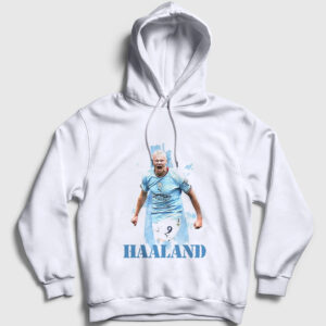 Erling Haaland Spor Futbol Kapşonlu Sweatshirt