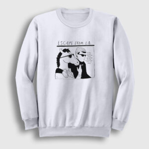 Escape From La BoJack Horseman Sweatshirt beyaz