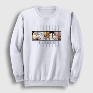 Espada Anime Bleach Sweatshirt beyaz