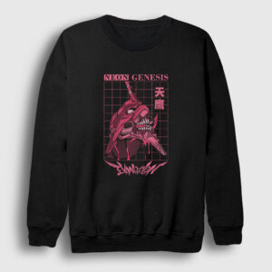 Eva 01 Neon Genesis Evangelion Anime Sweatshirt siyah