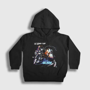 Eve Poster Stellar Blade Çocuk Kapşonlu Sweatshirt siyah