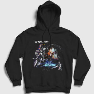 Eve Poster Stellar Blade Kapşonlu Sweatshirt siyah