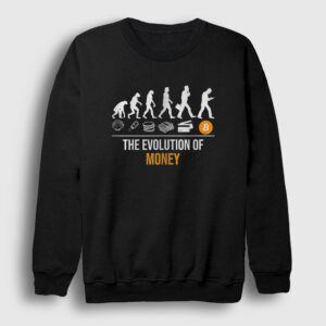 Evolution of Money Bitcoin Sweatshirt