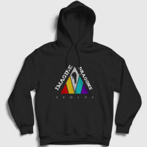 Evolve Imagine Dragons Kapşonlu Sweatshirt