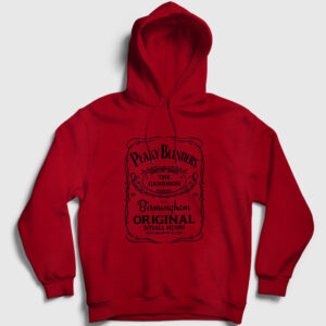 Export Peaky Blinders Kapşonlu Sweatshirt kırmızı