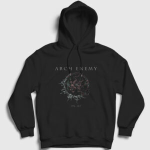 Eye Arch Enemy Kapşonlu Sweatshirt siyah