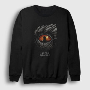 Eye Targaryen House Of The Dragon Sweatshirt siyah