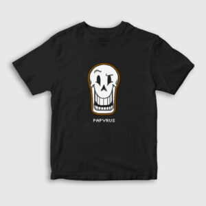 Face Papyrus Undertale Çocuk Tişört