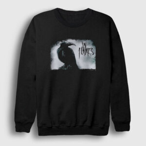 Fading In Flames Sweatshirt siyah