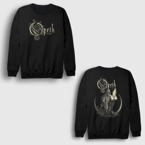 Faith V2 Opeth Sırt Baskılı Sweatshirt siyah