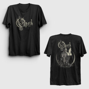 Faith V2 Opeth Sırt Baskılı Tişört siyah