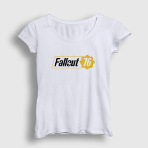 Fallout 76 Logo Oyun Kadın Tişört