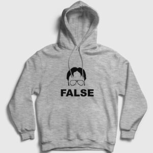 False Dwight Schrute Dizi The Office Kapşonlu Sweatshirt