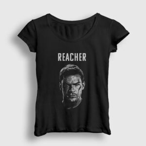 Fight Reacher Alan Ritchson Kadın Tişört siyah