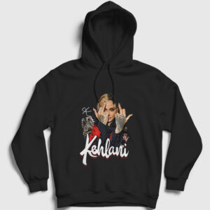 Finger Kehlani Kapşonlu Sweatshirt siyah