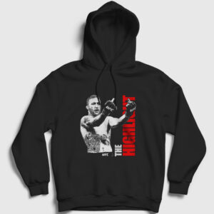 Finger Ufc Mma Justin Gaethje Kapşonlu Sweatshirt siyah