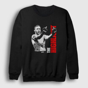 Finger Ufc Mma Justin Gaethje Sweatshirt siyah