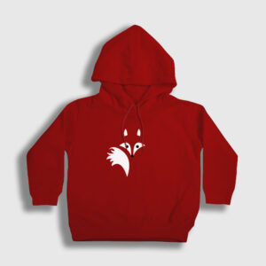 Fire Fox Tilki Çocuk Kapşonlu Sweatshirt