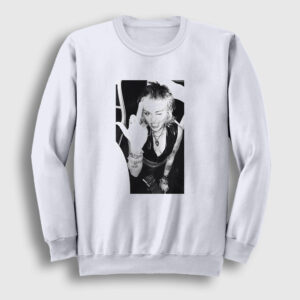 Flip Miley Cyrus Sweatshirt beyaz