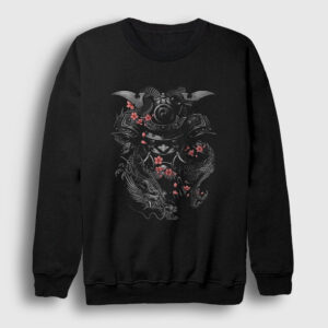 Flowers Samurai Samuray Sweatshirt siyah