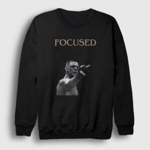 Focused Nate Diaz Mma Ufc Sweatshirt siyah