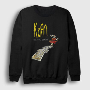 Follow The Leader Metal Korn Sweatshirt siyah