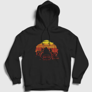 Furiosa Immortan Joe Film Mad Max Kapşonlu Sweatshirt siyah