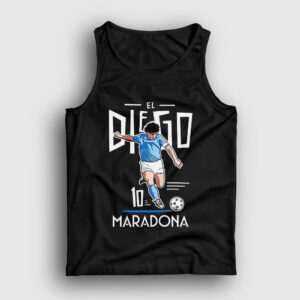 Futbol Sut Maradona Atlet siyah