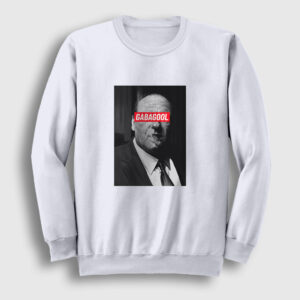 Gabagool Tony Soprano Sopranos Sweatshirt beyaz