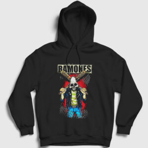 Gabba Ramones Kapşonlu Sweatshirt