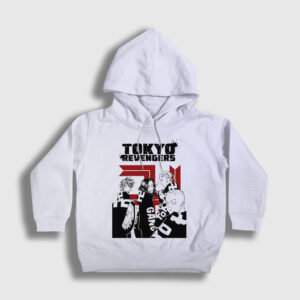 Gang V2 Anime Tokyo Revengers Çocuk Kapşonlu Sweatshirt