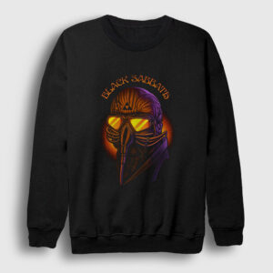 Gas Mask Black Sabbath Sweatshirt siyah