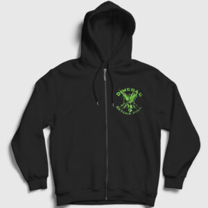Getcha Dimebag Darrell Pantera Fermuarlı Kapşonlu Sweatshirt