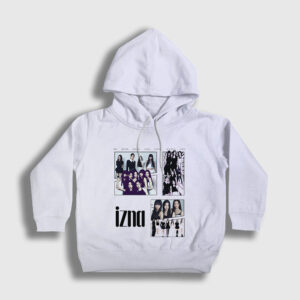 Girlgroup izna Izna Çocuk Kapşonlu Sweatshirt beyaz