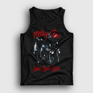 Girls Mötley Crüe Atlet siyah