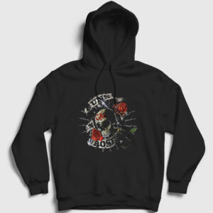 Gnr Guns N' Roses Kapşonlu Sweatshirt siyah