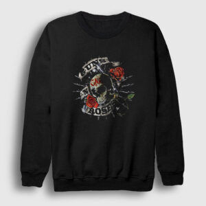 Gnr Guns N' Roses Sweatshirt siyah