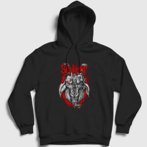 Goat Slipknot Kapşonlu Sweatshirt siyah