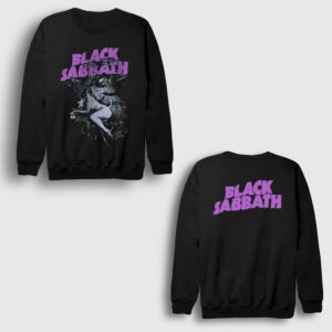 God Metal Black Sabbath Sırt Baskılı Sweatshirt