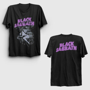 God Metal Black Sabbath Sırt Baskılı Tişört